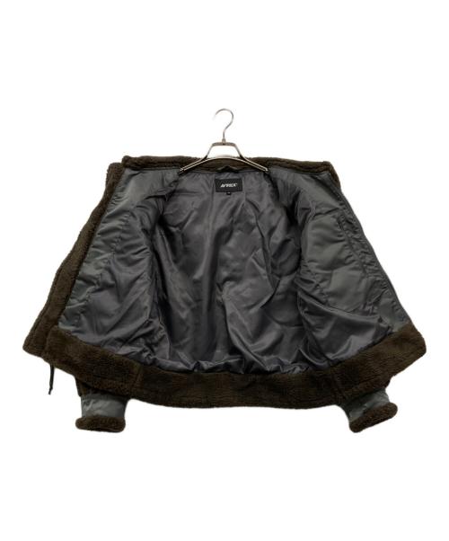 AVIREX（アヴィレックス）AVIREX (アヴィレックス) レトロボアB-3ジャケット ブラウン サイズ:Mの古着・服飾アイテム