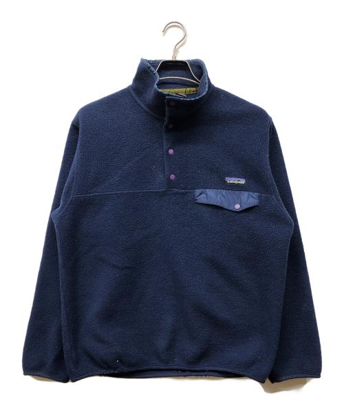 Patagonia（パタゴニア）Patagonia (パタゴニア) 90sシンチラスナップT ネイビー サイズ:Sの古着・服飾アイテム