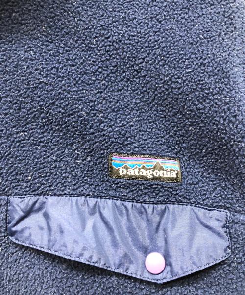 Patagonia（パタゴニア）Patagonia (パタゴニア) 90sシンチラスナップT ネイビー サイズ:Sの古着・服飾アイテム