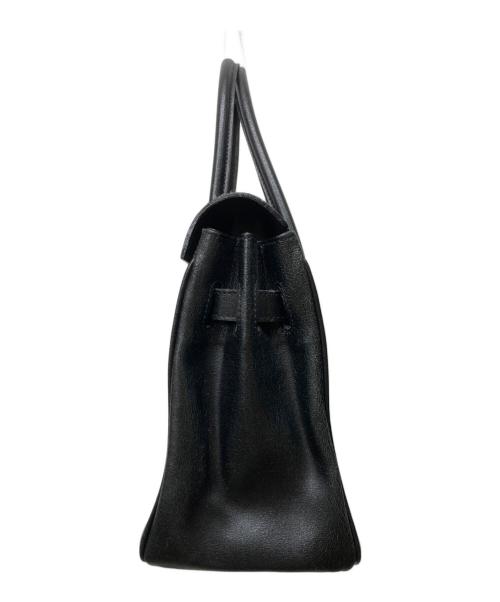 FENDI（フェンディ）FENDI (フェンディ) ターンロックハンドバッグ ブラックの古着・服飾アイテム