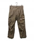 WTAPSダブルタップス）の古着「JUNGLE STOCK / TROUSERS / COTTON. RIPSTOP」｜ベージュ