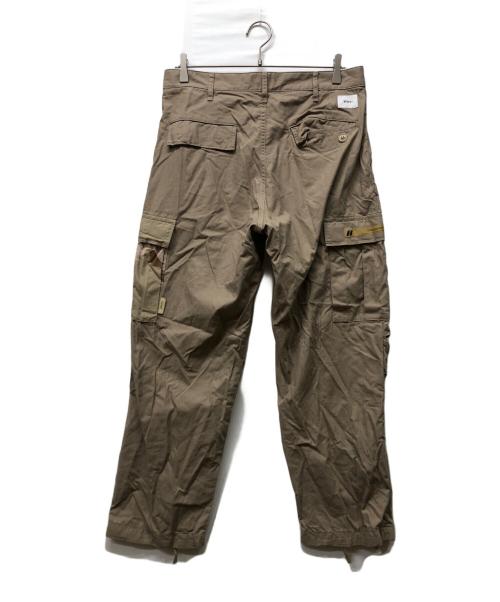 WTAPS（ダブルタップス）WTAPS (ダブルタップス) JUNGLE STOCK / TROUSERS / COTTON. RIPSTOP ベージュ サイズ:02の古着・服飾アイテム