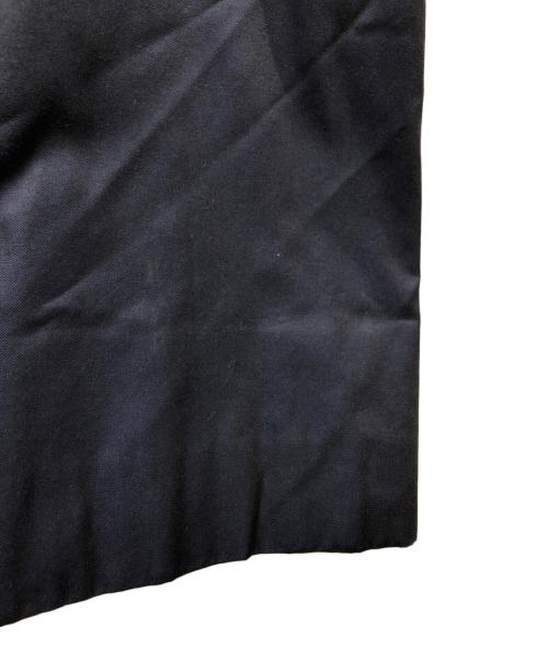 Burberry's（バーバリーズ）Burberry's (バーバリーズ) 肩パッドステンカラーコート ネイビー サイズ:7ARの古着・服飾アイテム