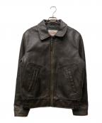 LEVI'Sリーバイス）の古着「フェイクレザージャケット」｜ブラウン