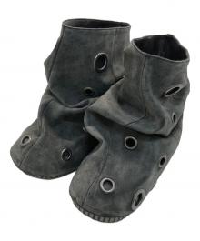 YELLO（イエロ）の古着「MERCURIO SHORT BOOTS」｜グレー