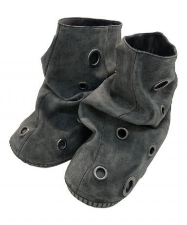 中古・古着通販】YELLO (イエロ) MERCURIO SHORT BOOTS グレー サイズ