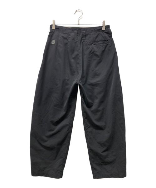 Porter Classic（ポータークラシック）Porter Classic (ポータークラシック) タックパンツ ブラック サイズ:Mの古着・服飾アイテム