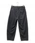 Porter Classic (ポータークラシック) タックパンツ ブラック サイズ:M：18000円