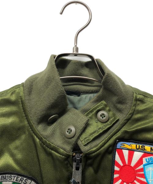 SPIEWAK（スピワック）SPIEWAK (スピワック) フライトジャケット グリーン サイズ:Lの古着・服飾アイテム