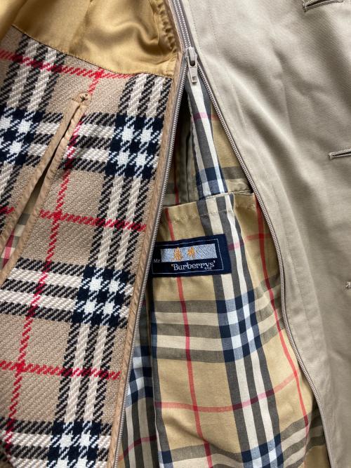 Burberry's（バーバリーズ）Burberry's (バーバリーズ) ライナー付きステンカラーコート ベージュ サイズ:90165の古着・服飾アイテム