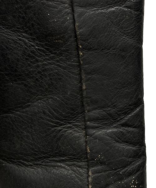 VANSON（バンソン）VANSON (バンソン) シングルライダースジャケット ブラック サイズ:32の古着・服飾アイテム