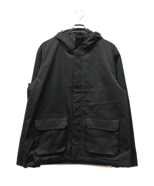 welter shelter（ウェルター シェルター）WELTER SHELTER (ウェルター シェルター) ナイロンジャケット ブラック サイズ:Lの古着・服飾アイテム
