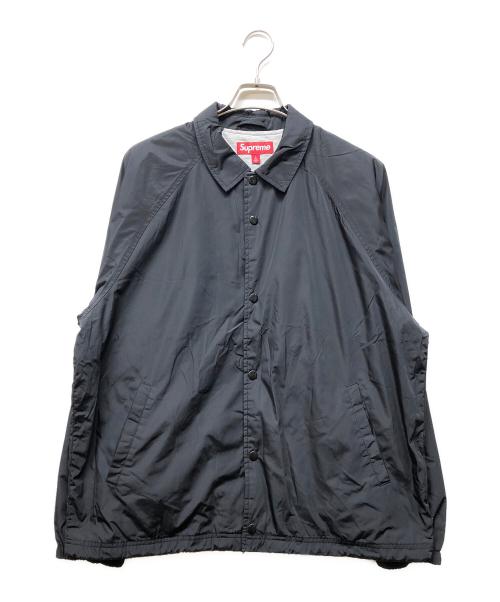 SUPREME（シュプリーム）Supreme (シュプリーム) OLD ENGLISH ARC コーチジャケット ブラック サイズ:Lの古着・服飾アイテム