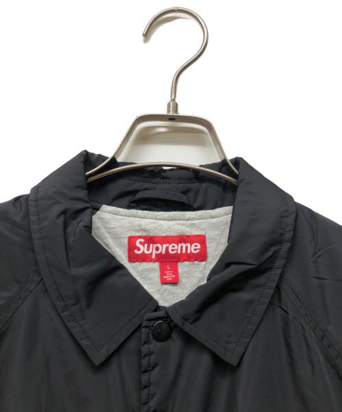SUPREME（シュプリーム）Supreme (シュプリーム) OLD ENGLISH ARC コーチジャケット ブラック サイズ:Lの古着・服飾アイテム