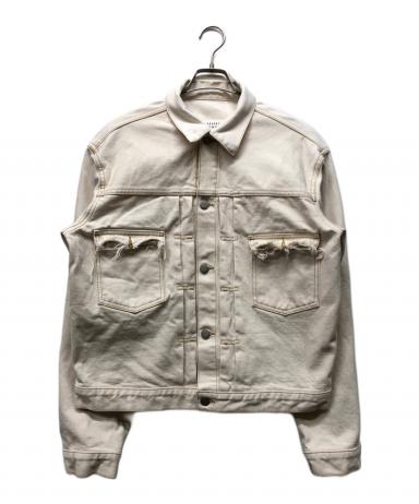 メゾンマルジェラ　デストロイデニムジャケット　ゴールデンサイズ 中古・古着通販】Maison Margiela (メゾンマルジェラ) デストロイ