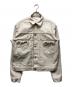 Maison Margiela（メゾンマルジェラ）の古着「デストロイデニムジャケット」｜ホワイト