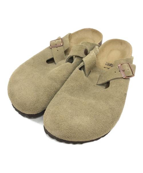 BIRKENSTOCK（ビルケンシュトック）BIRKENSTOCK (ビルケンシュトック) Boston BS ベージュ サイズ:27の古着・服飾アイテム