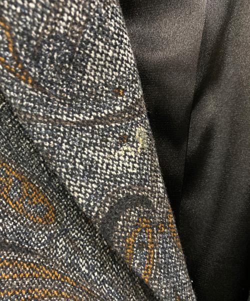 ETRO（エトロ）ETRO (エトロ) テーラードジャケット グレー サイズ:46の古着・服飾アイテム