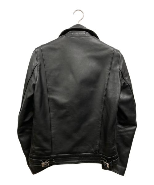 Lewis Leathers（ルイスレザース）Lewis Leathers (ルイスレザース) ダブルライダースジャケット サイクロン Cyclone ブラック サイズ:36の古着・服飾アイテム