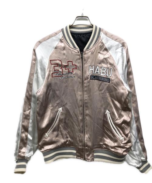 AVIREX（アヴィレックス）AVIREX (アヴィレックス) HABU SKA JACKET ベージュ×ホワイト サイズ:Lの古着・服飾アイテム