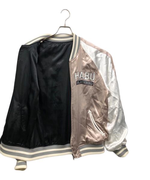 AVIREX（アヴィレックス）AVIREX (アヴィレックス) HABU SKA JACKET ベージュ×ホワイト サイズ:Lの古着・服飾アイテム