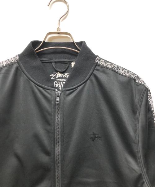 stussy（ステューシー）stussy (ステューシー) トラックジャケット ブラック サイズ:XLの古着・服飾アイテム