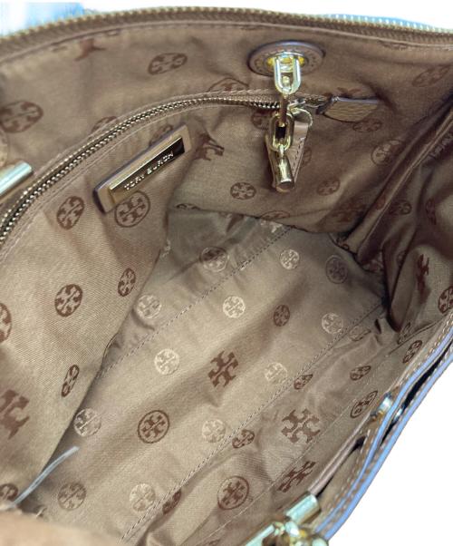 TORY BURCH（トリーバーチ）TORY BURCH (トリーバーチ) 2WAYバッグ ブラウンの古着・服飾アイテム