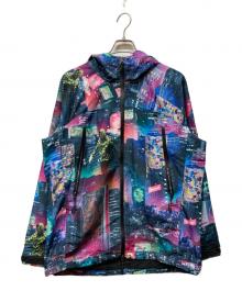 A BATHING APE（アベイシングエイプ）の古着「NEON TOKYO HOODIE JACKET」｜マルチカラー
