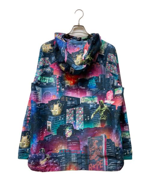 A BATHING APE（アベイシングエイプ）A BATHING APE (アベイシングエイプ) NEON TOKYO HOODIE JACKET マルチカラー サイズ:Lの古着・服飾アイテム