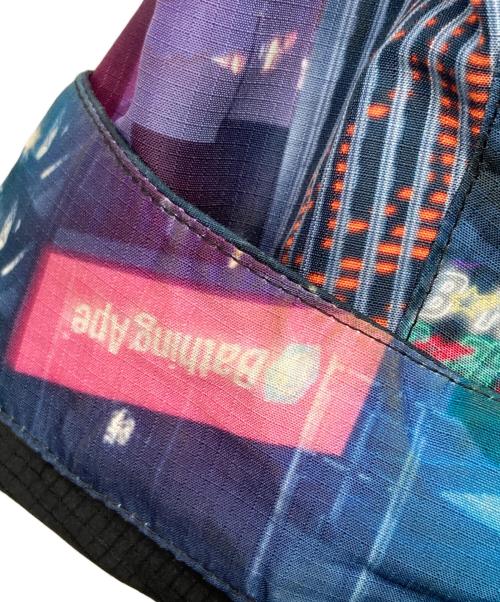 A BATHING APE（アベイシングエイプ）A BATHING APE (アベイシングエイプ) NEON TOKYO HOODIE JACKET マルチカラー サイズ:Lの古着・服飾アイテム