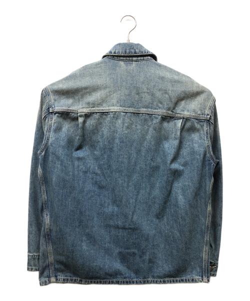 DIESEL（ディーゼル）DIESEL (ディーゼル) D-STACK-U Utility-style denim jacket ブルー サイズ:XSの古着・服飾アイテム