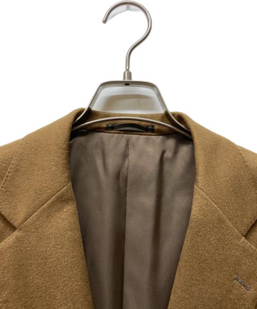 Lanificio F.lli Cerruti（ラニフィーチョ・フリ ・チェルッティ）Lanificio F.lli Cerruti (ラニフィーチョ・フリ ・チェルッティ) カシミヤコート ブラウン サイズ:不明の古着・服飾アイテム