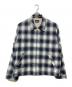 Schott（ショット）の古着「OMBRE CHECK FLANNEL JACKET」｜ホワイト×ブラック