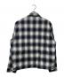 Schott (ショット) OMBRE CHECK FLANNEL JACKET ホワイト×ブラック サイズ:XL：15000円