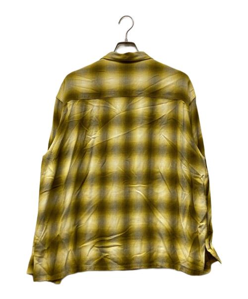 RADIALL（ラディアル）RADIALL (ラディアル) LO-N-SLO -OPEN COLLARED SHIRT L/S イエロー サイズ:XLの古着・服飾アイテム