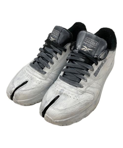 REEBOK（リーボック）REEBOK (リーボック) Maison Margiela (メゾンマルジェラ) Classic Leather Tabi ホワイト×ブラック サイズ:29の古着・服飾アイテム