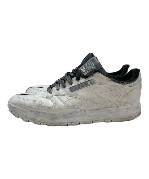 REEBOK（リーボック）REEBOK (リーボック) Maison Margiela (メゾンマルジェラ) Classic Leather Tabi ホワイト×ブラック サイズ:29の古着・服飾アイテム