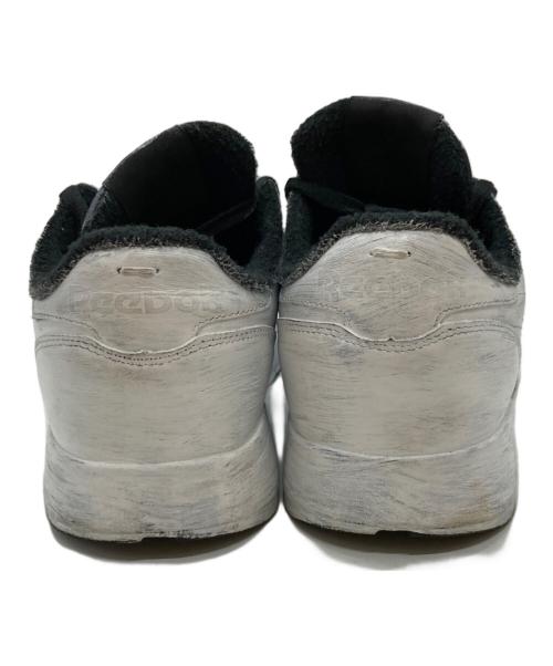 REEBOK（リーボック）REEBOK (リーボック) Maison Margiela (メゾンマルジェラ) Classic Leather Tabi ホワイト×ブラック サイズ:29の古着・服飾アイテム