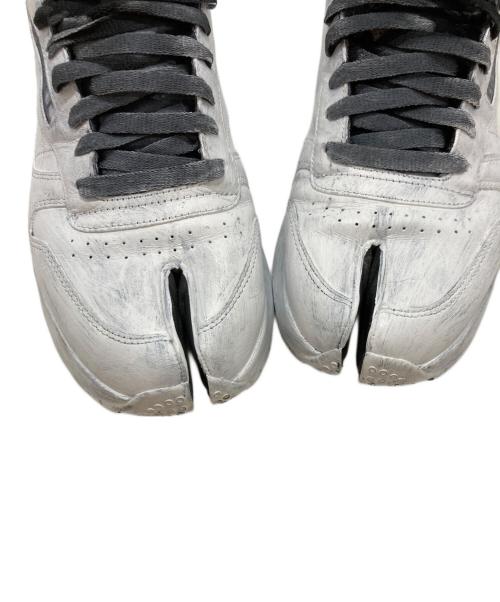 REEBOK（リーボック）REEBOK (リーボック) Maison Margiela (メゾンマルジェラ) Classic Leather Tabi ホワイト×ブラック サイズ:29の古着・服飾アイテム