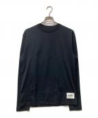 JIL SANDER+ジルサンダープラス）の古着「長袖カットソー」｜ブラック
