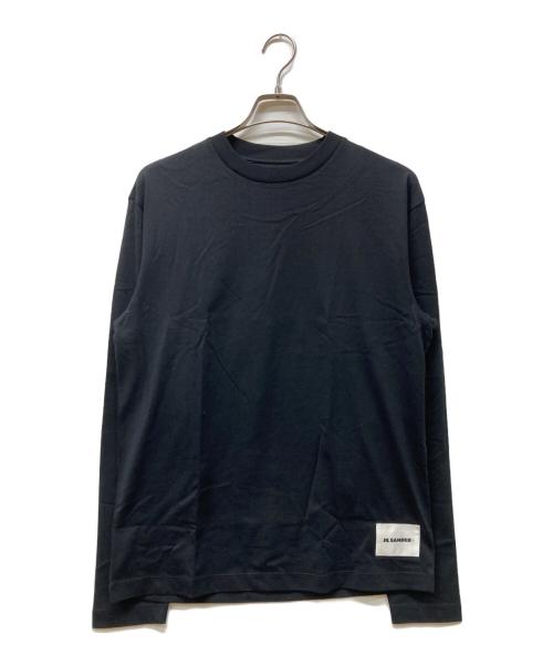 JIL SANDER+（ジルサンダープラス）JIL SANDER+ (ジルサンダープラス) 長袖カットソー ブラック サイズ:Sの古着・服飾アイテム