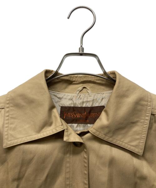 Yves Saint Laurent（イヴサンローラン）Yves Saint Laurent (イヴサンローラン) トレンチコート ベージュ サイズ:不明の古着・服飾アイテム