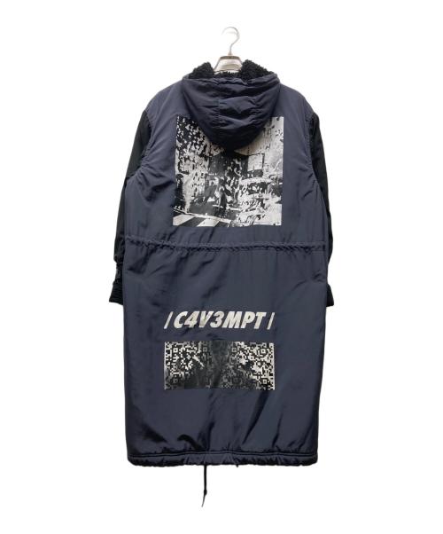 C.E（シーイー）C.E (シーイー) ボアベンチコート グレー サイズ:Mの古着・服飾アイテム