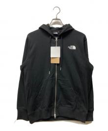 THE NORTH FACE（ザ ノース フェイス）の古着「スクエアロゴフルジップ」｜ブラック