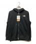 THE NORTH FACE（ザ ノース フェイス）の古着「スクエアロゴフルジップ」｜ブラック