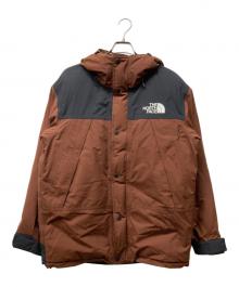 THE NORTH FACE（ザ ノース フェイス）の古着「マウンテンダウンジャケット」｜ブラウン×ブラック