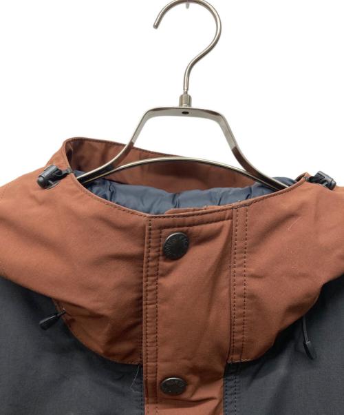 THE NORTH FACE（ザ ノース フェイス）THE NORTH FACE (ザ ノース フェイス) マウンテンダウンジャケット ブラウン×ブラック サイズ:Lの古着・服飾アイテム