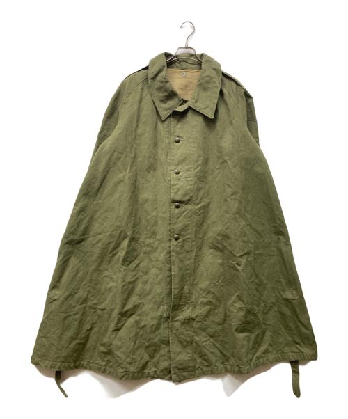 French Army（フランス軍）French Army (フランス軍) M-35モーターサイクルコート カーキ サイズ:2の古着・服飾アイテム