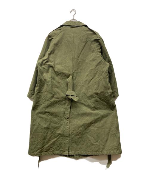 French Army（フランス軍）French Army (フランス軍) M-35モーターサイクルコート カーキ サイズ:2の古着・服飾アイテム