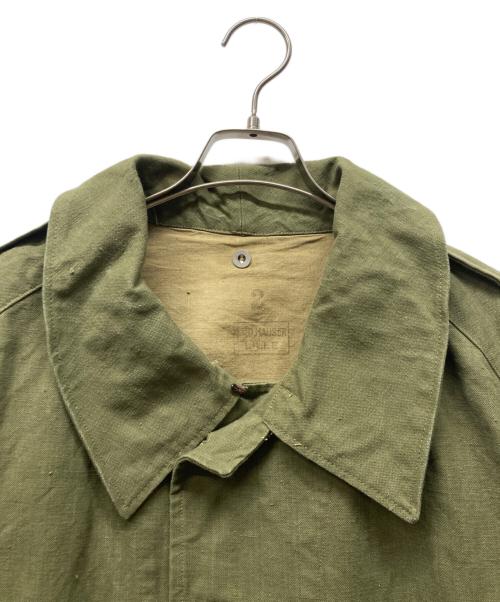 French Army（フランス軍）French Army (フランス軍) M-35モーターサイクルコート カーキ サイズ:2の古着・服飾アイテム